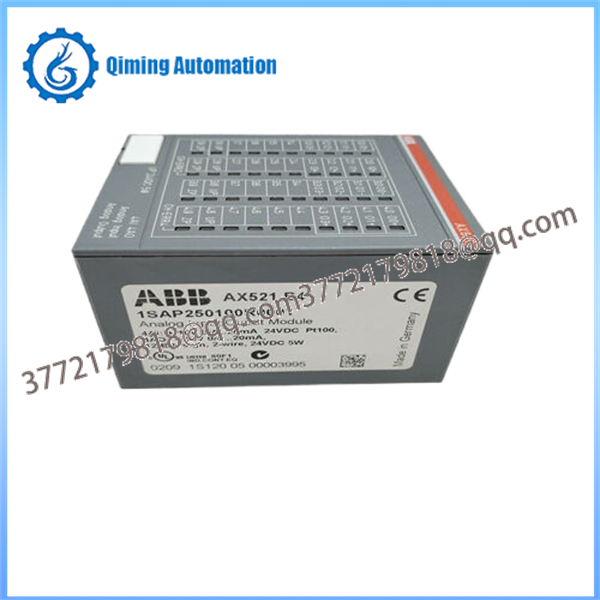ABB 1SAP250100R0001 AX521 Analog Input/Output Module